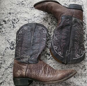 Senor De Los Cielos Cowboy Western Boots Mens 9 Brown Rodeo  Outdoor